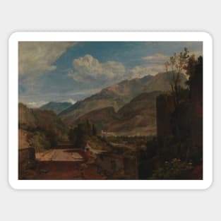 Chateau de St. Michael, Bonneville, Savoy by J.M.W. Turner Sticker